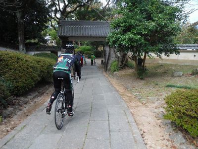 杵築城 牡蠣やっつけライド 杵築城 牡蠣やっつけライド