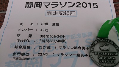 第2回静岡マラソン