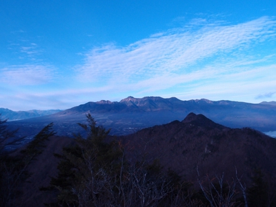 眺望goodです　天狗山－男山からの御座山