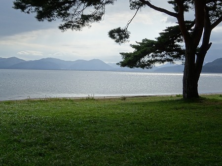 崎川浜キャンプ場～湖畔のソロキャン2