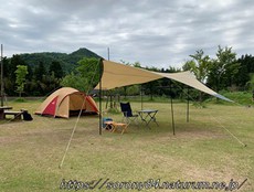 5月のキャンプ・・・八木ヶ鼻オートキャンプ場