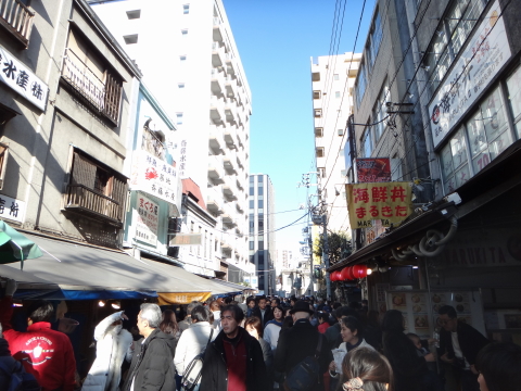 新年最初のお出かけは、夫婦二人で東京散歩