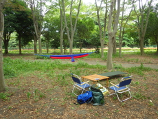 夏休み最終日は、庄和総合公園でまったりと