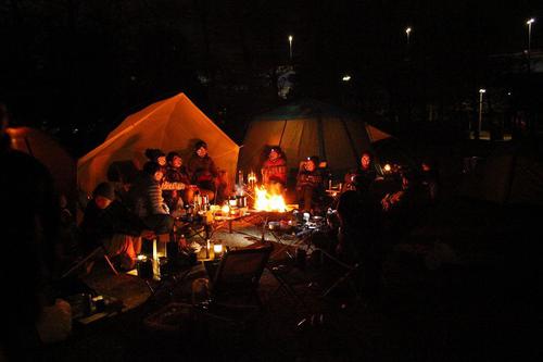 若洲でお湯を沸かすキャンプ！＠若洲公園キャンプ場