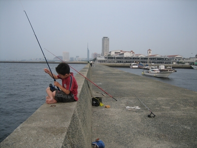 海釣り公園釣果なし・・・