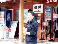 キャンプ場で迎える元旦の朝