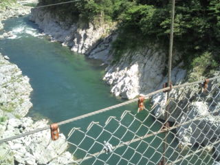 小歩危なう(。・_・。)ノ