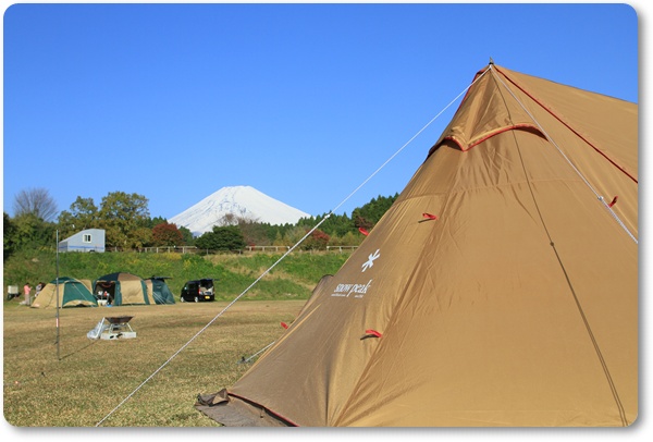 フリーサイト風キャンプ　IN　富士すそ野ファミリーキャンプ場