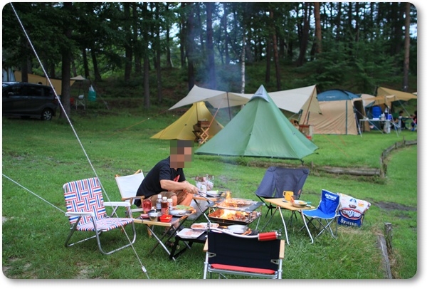 避暑キャンプ　IN　こだまの森キャンプ場