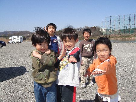 父子キャン in かわせみ