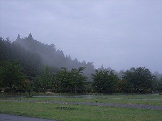 串原はやっぱり雨でした。