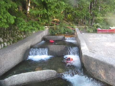 ★キャンプinn海山 2010夏ラスト・ドボンへ・・・★