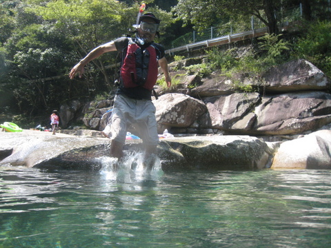 ★キャンプinn海山 2010夏ラスト・ドボンへ・・・★