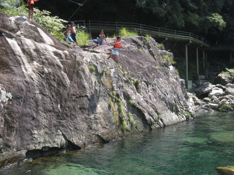 ★キャンプinn海山 2010夏ラスト・ドボンへ・・・★