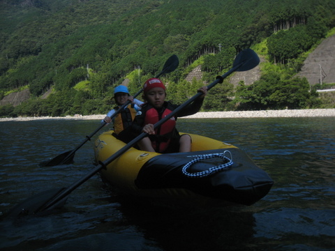 ★キャンプinn海山 2010夏ラスト・ドボンへ・・・★