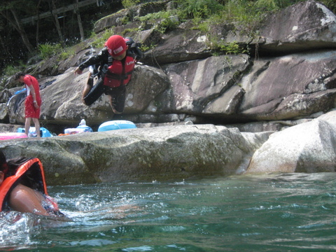 ★キャンプinn海山 2010夏ラスト・ドボンへ・・・★