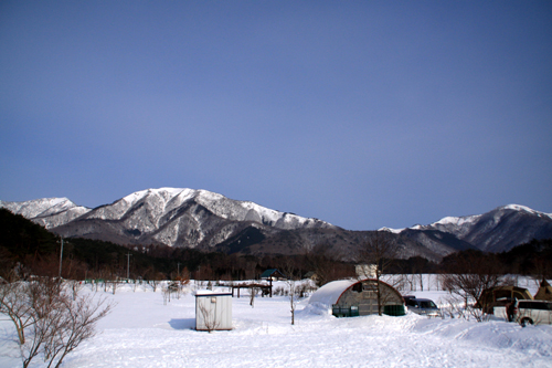 中蒜山オートキャンプ場（雪中キャンプ）