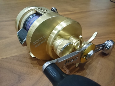 オシコン200HGのギア、ベアリング、ドラグ交換 オシコン200HGのギア、ベアリング、ドラグ交換