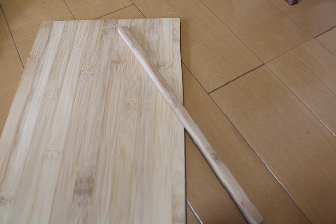 ニトリ木製サイドテーブル
