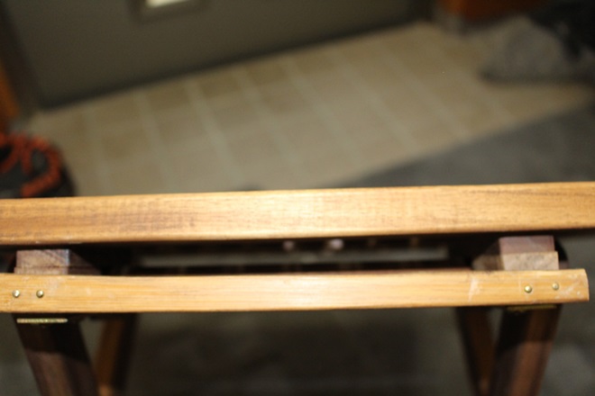 ニトリ木製サイドテーブル