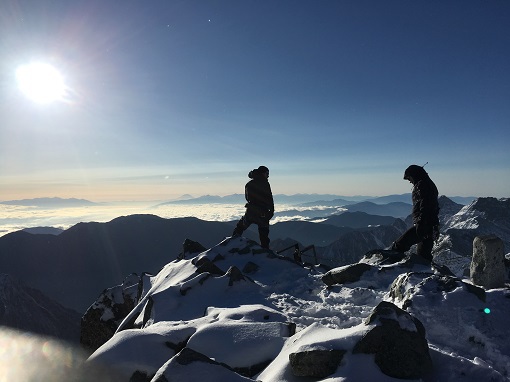 積雪期の槍ヶ岳へ 積雪期の槍ヶ岳へ