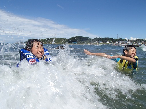 海水浴野営 海水浴野営