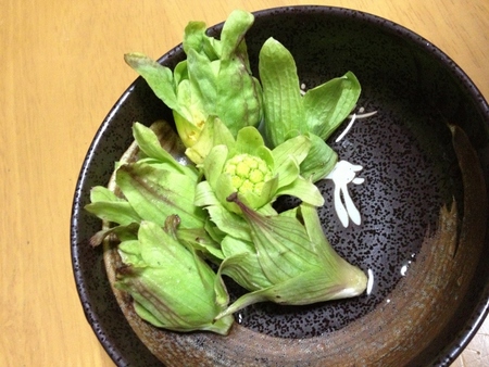 やまめのばっけ味噌焼き
