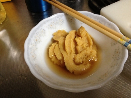 やまめのばっけ味噌焼き