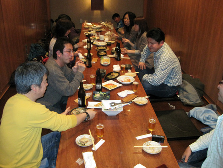 トレイルフィールド開店 & 飲み会