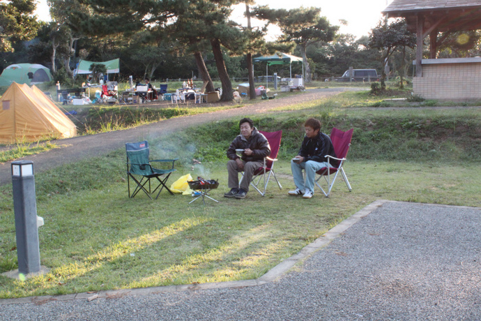 波戸岬(釣り)キャンプ