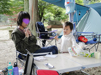 我が家の初キャンプ