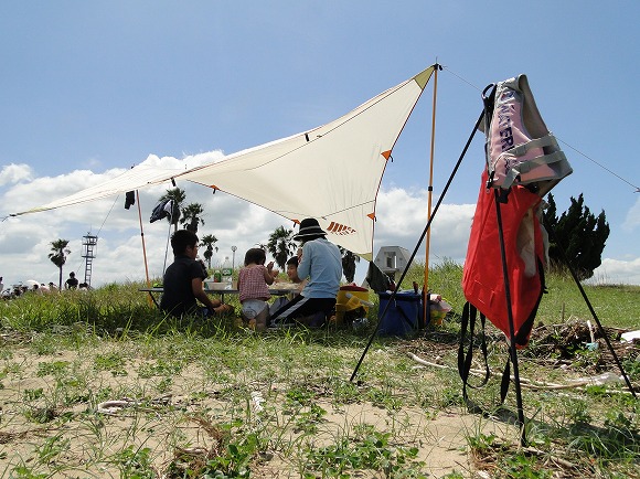 海遊びと潮干狩りに行って来ました