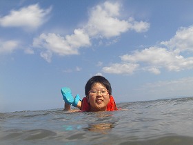 海遊びと潮干狩りに行って来ました