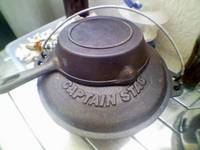 鍋セット コンパクトに 苦心です
