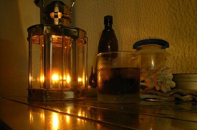 OVAL Candle Lamp