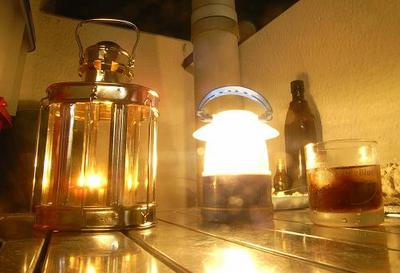 OVAL Candle Lamp