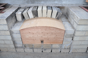 ピザ釜作って?お餅つきキャンプ