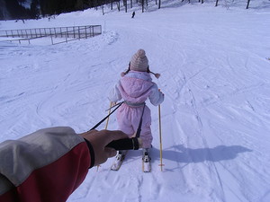 子供を連れてスキーに行こ④