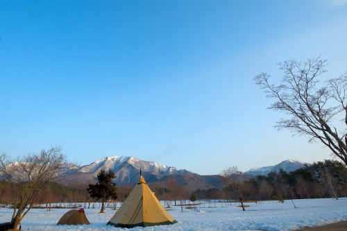 中蒜山 雪中キャンプ 中蒜山 雪中キャンプ