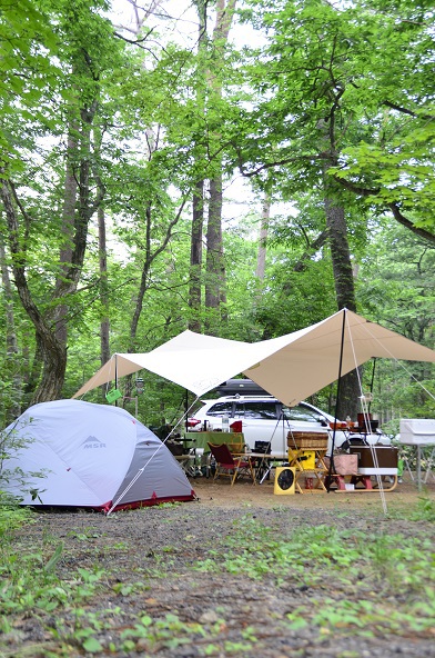CAMP @ ひるがの高原キャンプ場