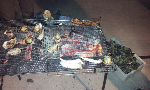 忘年会。