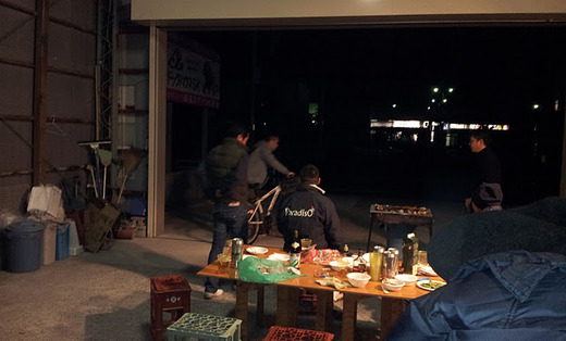 忘年会。