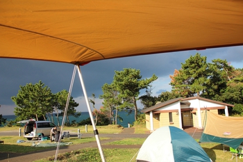 波戸岬キャンプ場（2014.11.1〜11.3）
