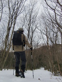 武川岳－二子山　～まっさらな雪の上を～