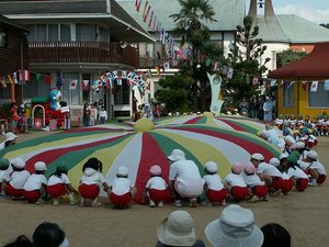 下のチビの運動会