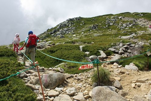 夏休み木曽駒ヶ岳登山キャンプ