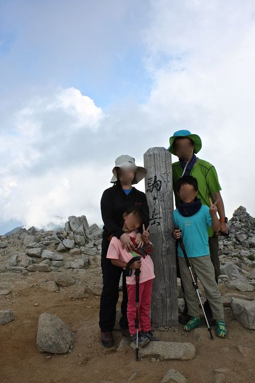 夏休み木曽駒ヶ岳登山キャンプ