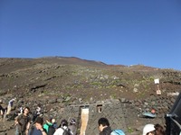 富士登山（見晴館〜頂上）
