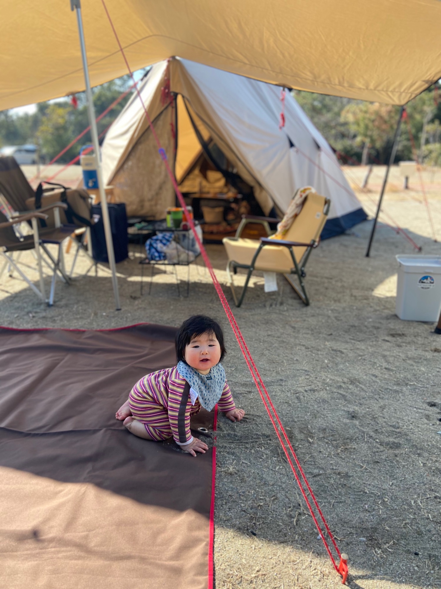 いつまで続くか 無趣味ともパパのファミリーキャンプブログ 赤ちゃん連れのキャンプならでは