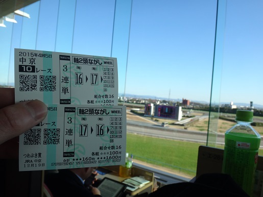 中京競馬場で観戦